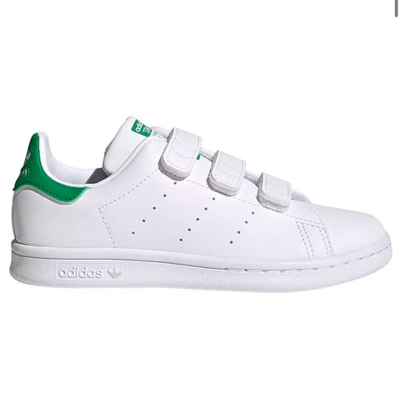 BNIB Adidas Stan smith PS kids junior sz 2 BNWT - Picture 1 of 1